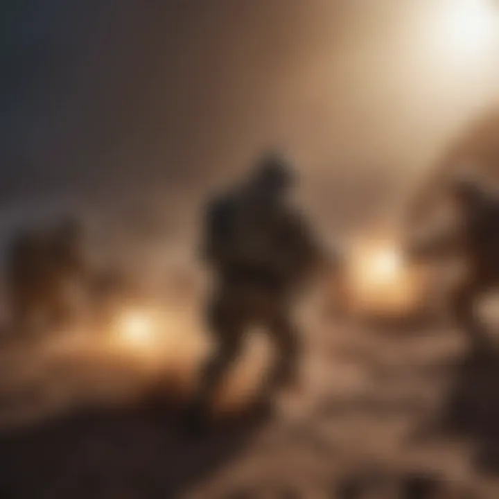 Tactical exercise in action