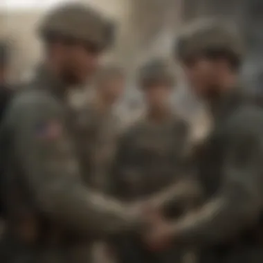 Camaraderie and Team Spirit Marine bonding through teamwork