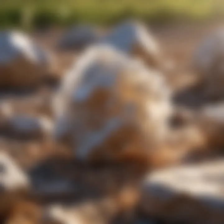 Application of calcite limestone in agricultural fields