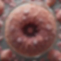 Microscopic view of liposarcoma tissue