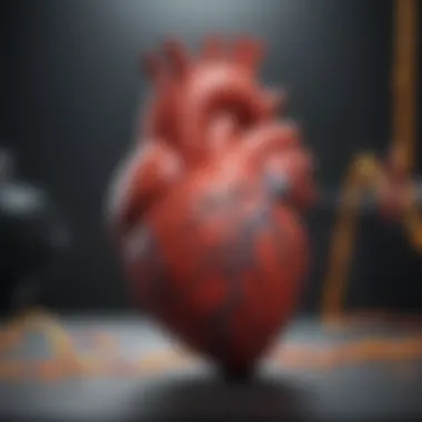 Graph showing the impact of CAD on heart failure rates