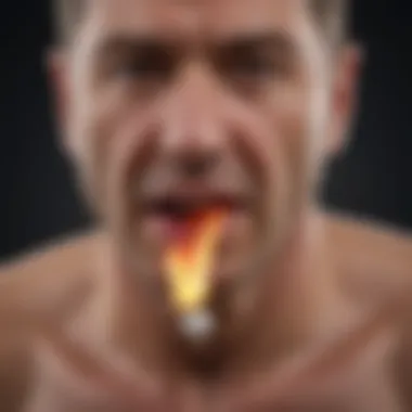 Alternative Therapies for Acid Reflux Cough Relief Conceptual image showcasing alternative therapies for acid reflux cough relief