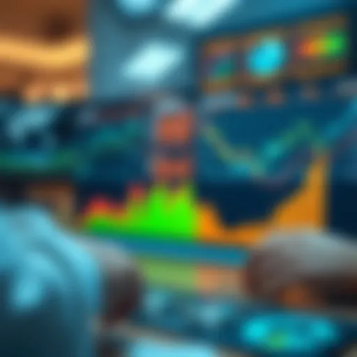 Visual representation of fasting data analytics