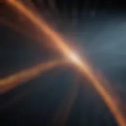 Graphical representation of electric field lines