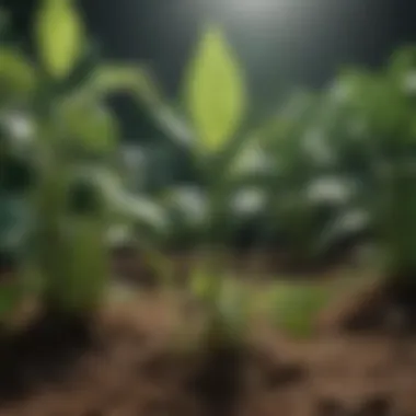 Consequences of Nutrient Deficiencies Diagram illustrating the impact of nutrient deficiencies on plant health