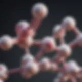 Molecular structure of glutathione showcasing its antioxidant properties.