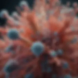 Diverse bacterial species under a microscope