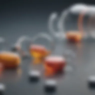 Mechanism of Action of Biologic Medications Illustration depicting the mechanism of action of biologic medications