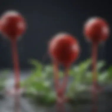 Natural Blood Clotting Agents Diagram showcasing natural blood clotting agents derived from plants.