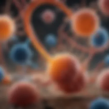 Mechanisms of Nutrient Absorption in Cells Illustration of cell nutrient absorption mechanisms