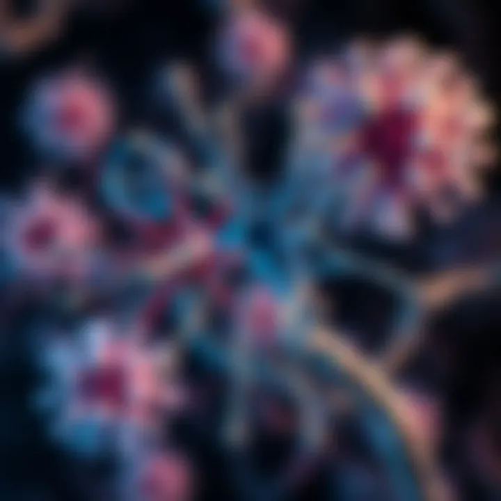 Representation of EBV and its oncogenic pathways