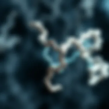 Structural model of a G protein-coupled receptor showing binding site