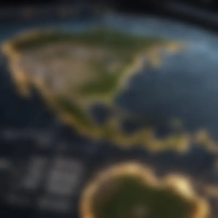 Map highlighting global energy data sources and accessibility
