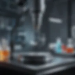 Cutting-edge laboratory equipment used in research