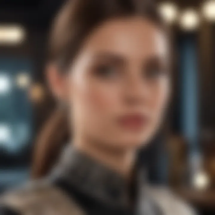 A striking visual of personalized luxury through AI