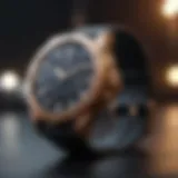 A luxurious smartwatch showcasing advanced features