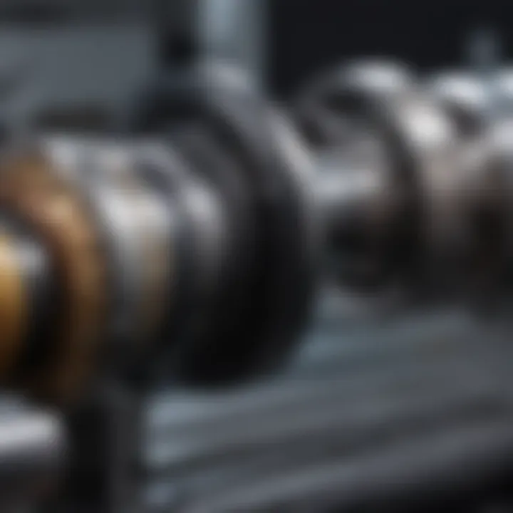 Diverse tooling materials used at varying spindle speeds