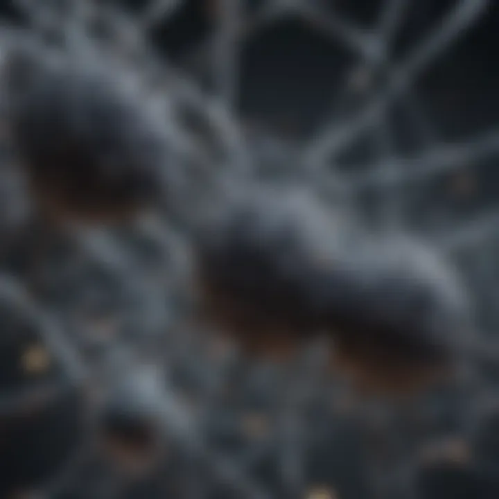 Illustration of a synchrony network showcasing interconnected nodes and their interactions.