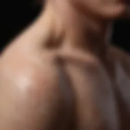 Representation of psoriasis skin condition