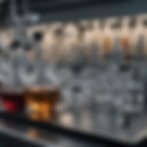 A close-up of a biotechnology laboratory showcasing advanced research equipment.