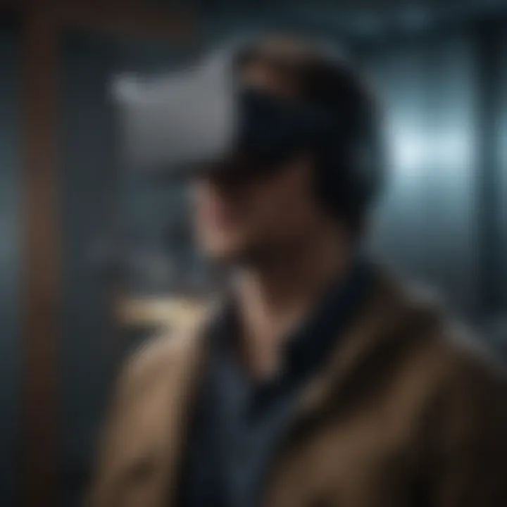 Immersive virtual environment for PTSD exposure therapy
