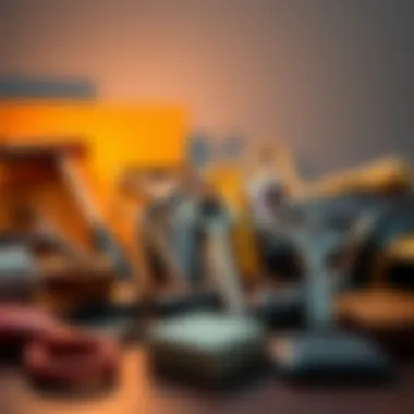 Diverse Treatment Options for PTSD A collection of various therapy tools symbolizing treatment options