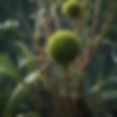 Diverse Structures of True Stems Illustration of true stem structure in various plants