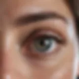 Visual representation of eye tracking technology in action