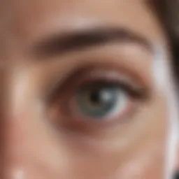 Visual representation of eye tracking technology in action