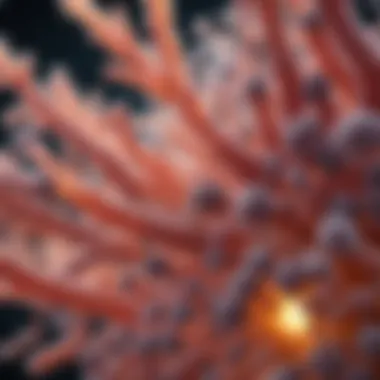 Microorganisms and Gut Health Microorganisms under a microscope showcasing gut health