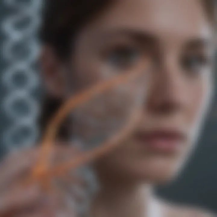 Visual interpretation of genetic data analysis
