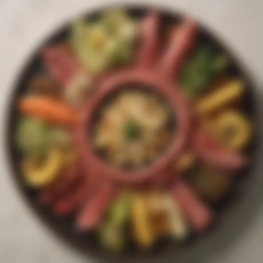 A vibrant Fuca de Chao platter showcasing an array of traditional ingredients