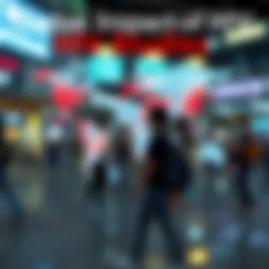 Visual representation of global health impacts due to HIV studies.