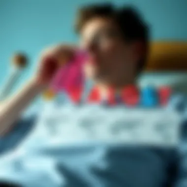 Chart depicting potential health risks linked to snoring.