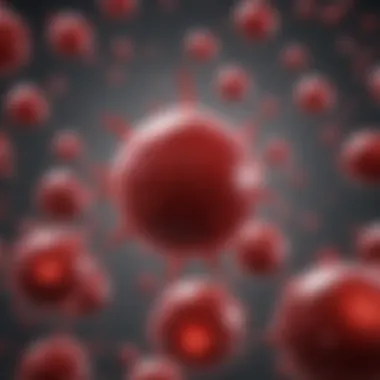 Diagram illustrating hemoglobin structure and function