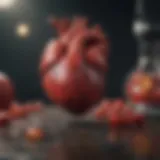 Visual representation of heart health and disease risk factors