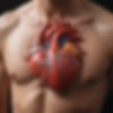 Key Symptoms of Heart Disease Diagram illustrating common symptoms of heart disease