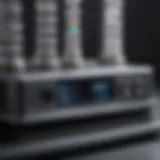 Detailed view of the Illumina sequencing machine showcasing its advanced technology.