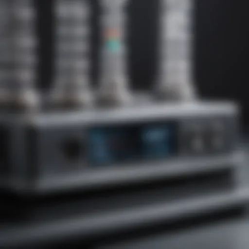 Detailed view of the Illumina sequencing machine showcasing its advanced technology.