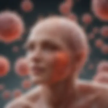 Illustration depicting the intricate biology of leukaemia