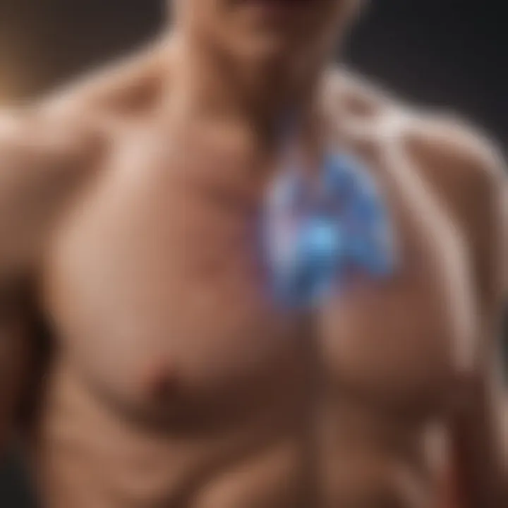 Diagram illustrating treatment options for lung metastasis