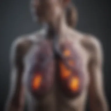 Lung Cancer Awareness Statistics A vibrant infographic illustrating lung cancer statistics and awareness initiatives.