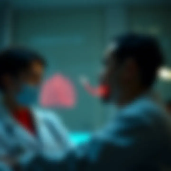 Visual representation of management strategies for asthma and snoring.