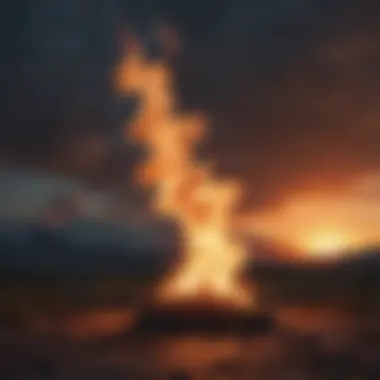 Impact of Methane on Climate Change Graphical representation of methane's impact on climate change