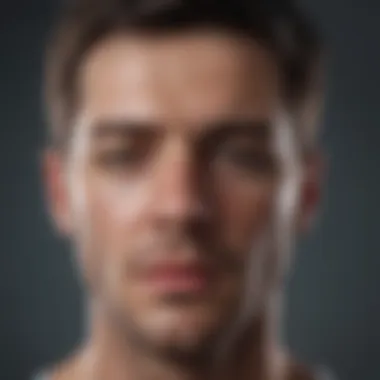 Brain showcasing migraine triggers following TBI