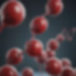 Molecular structure of hemoglobin