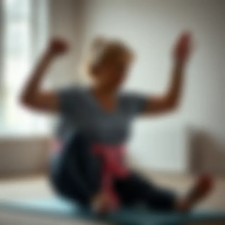 Gentle exercises for individuals with RA