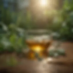 A collection of herbal supplements known for their potential benefits in alleviating dizziness.