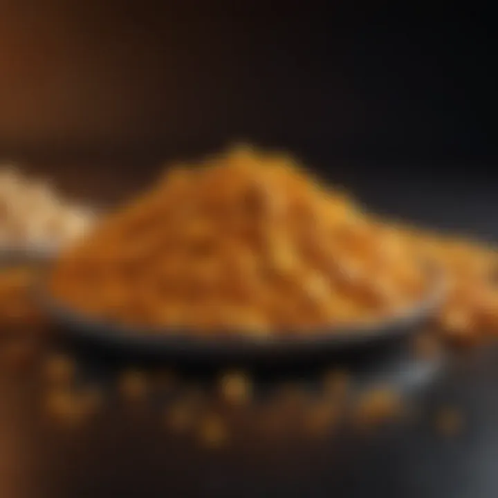 Graphical representation of curcumin's bioavailability challenges
