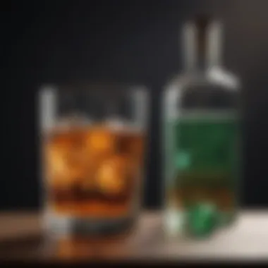 Hormonal Impact of Alcohol Consumption Graph showing hormone levels affected by alcohol